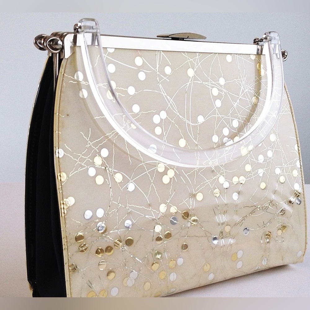 Vintage Handbag 1950s Convertible Handbag L&M By Edwards Mid Century